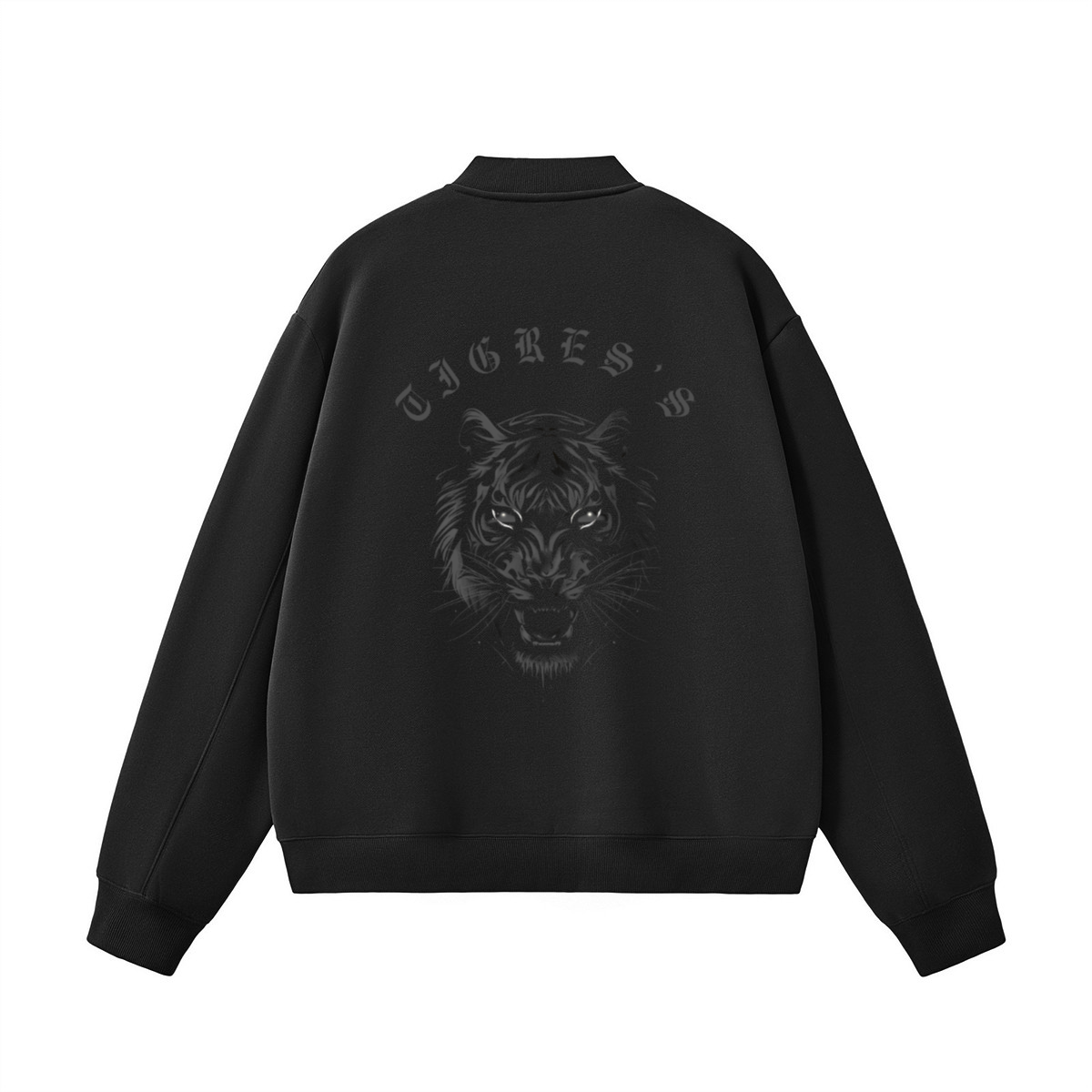 Unisex Fleece Zip-Up Baseball Jacket（360GSM）