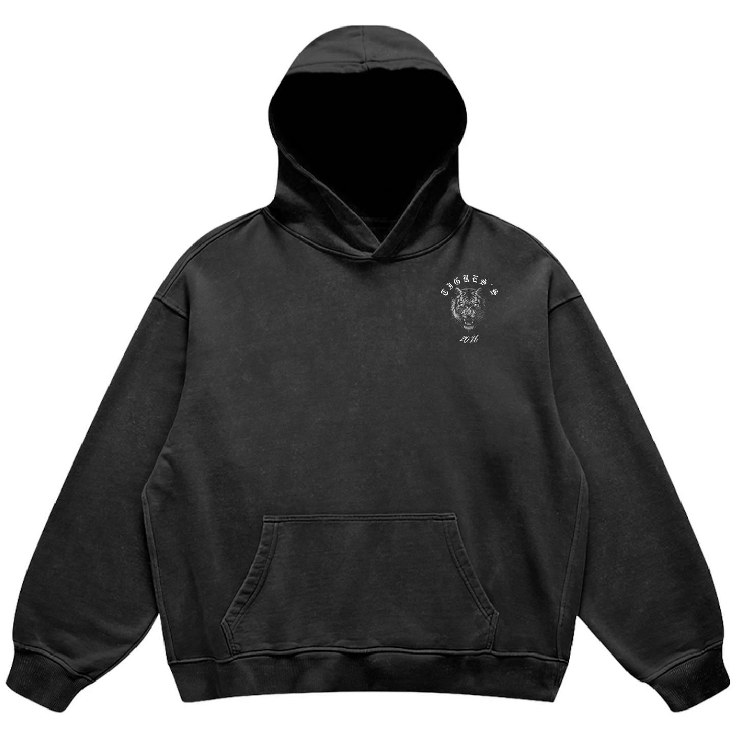 Unisex Super Heavyweight Oversized Retro Hoodie(440GSM)